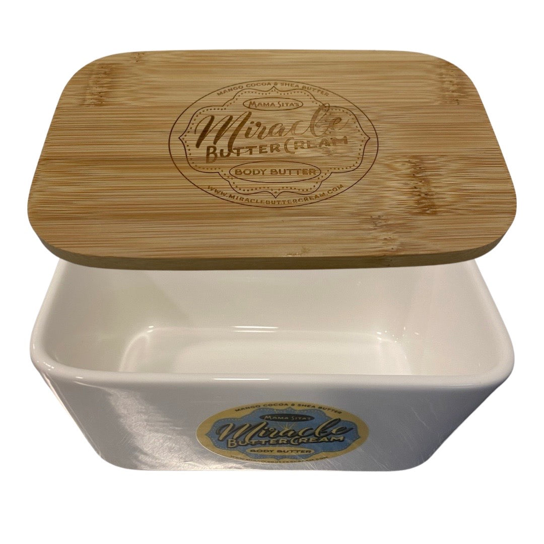 Miracle Butter Cream Ceramic Butter Keeper (Empty), miraclebuttercream.com