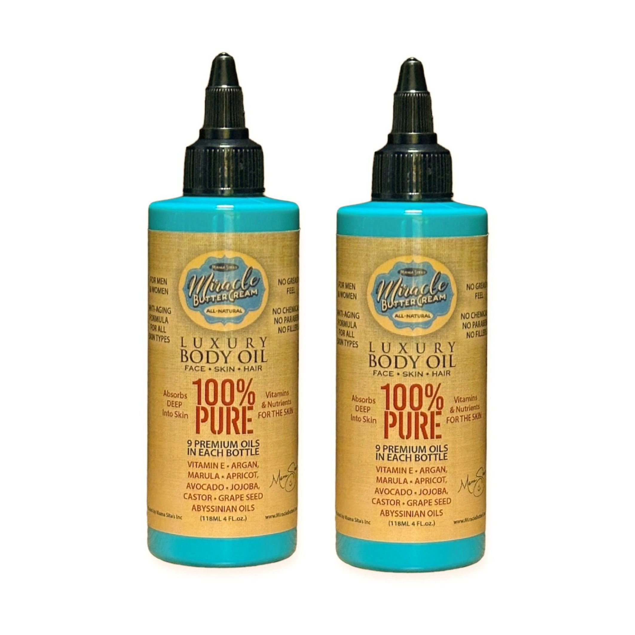 Luxury Body Oils - 2 Pack - Bundle & Save $18