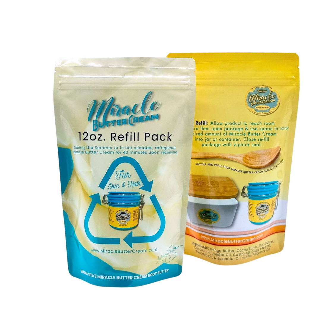 REFILL PACKS "Body Butter" (12oz. or 24oz.)