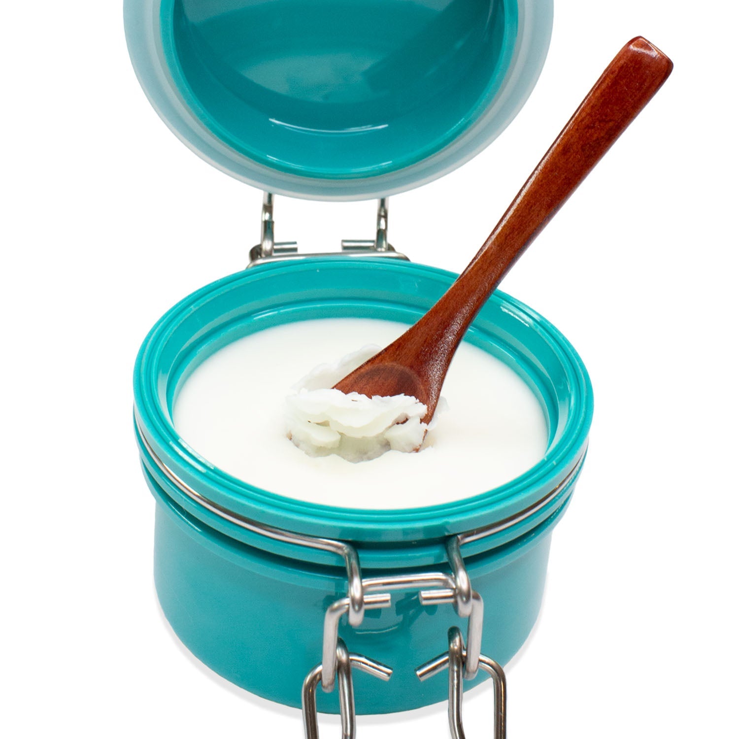 Mango Peach Sunshine Miracle Butter Cream 4 oz open. miraclebuttercream.com