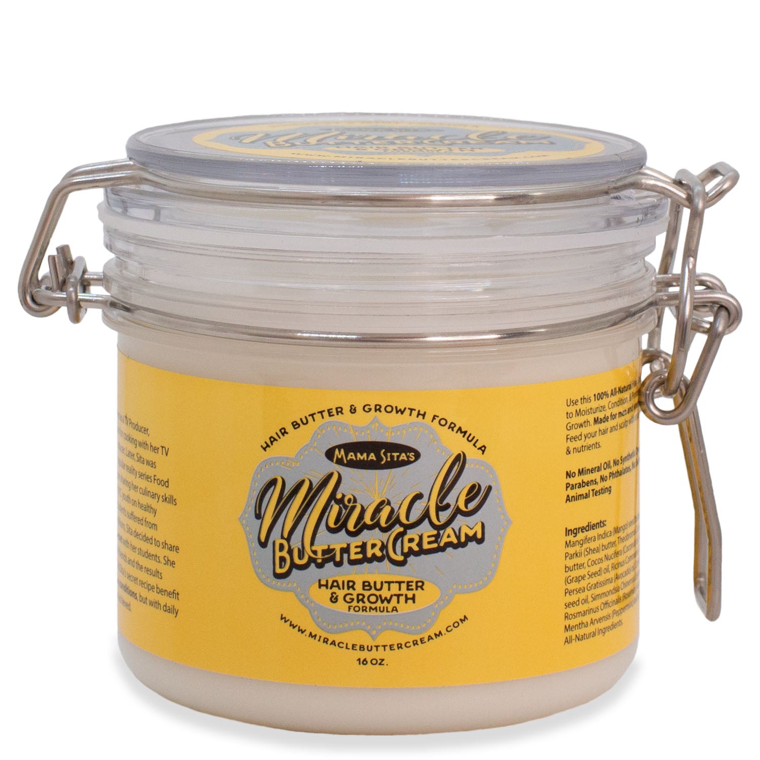 Miracle Butter &amp; Growth Formula 16oz, miraclebuttercream.com