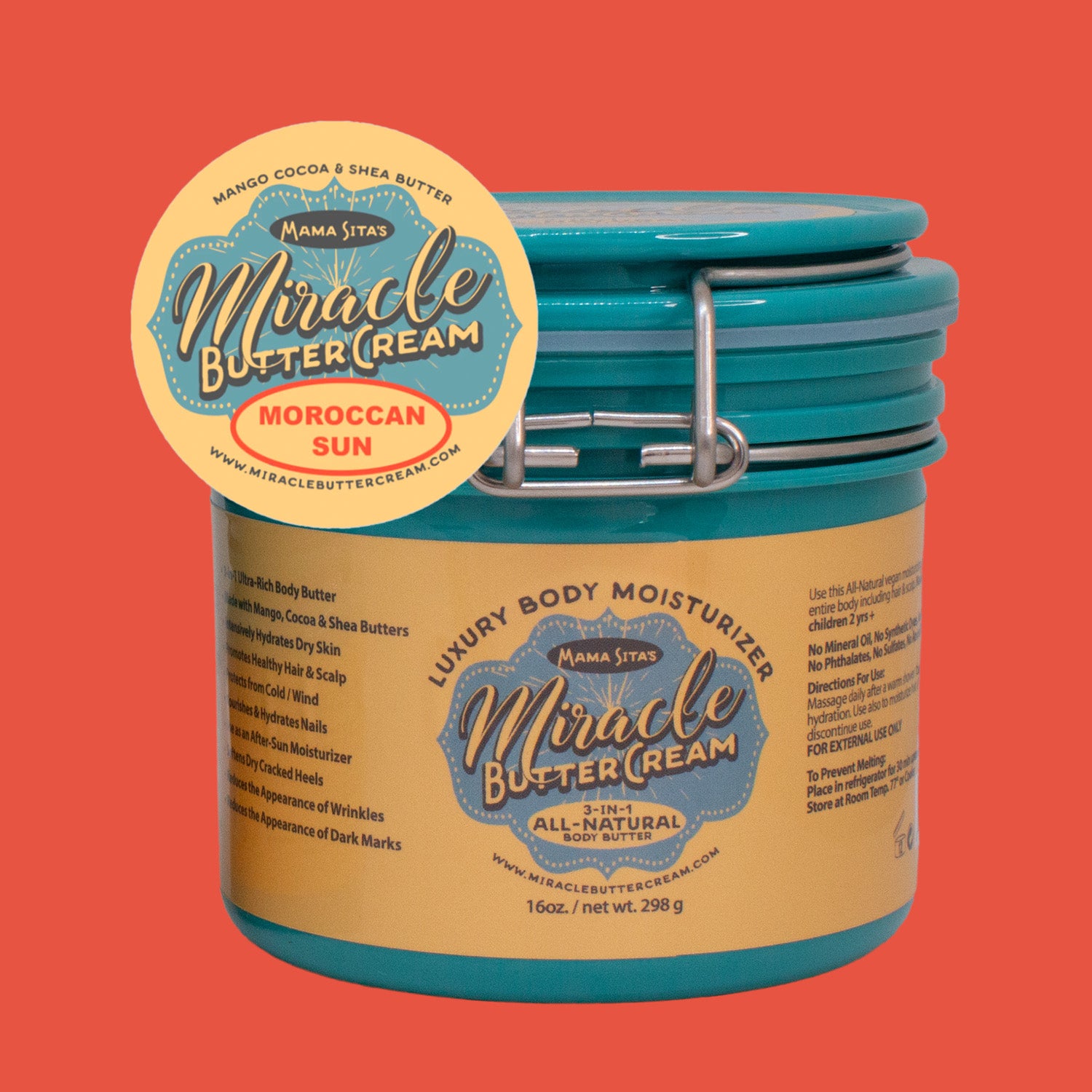 Moroccan Sun Miracle Butter Cream is the #1 Seller