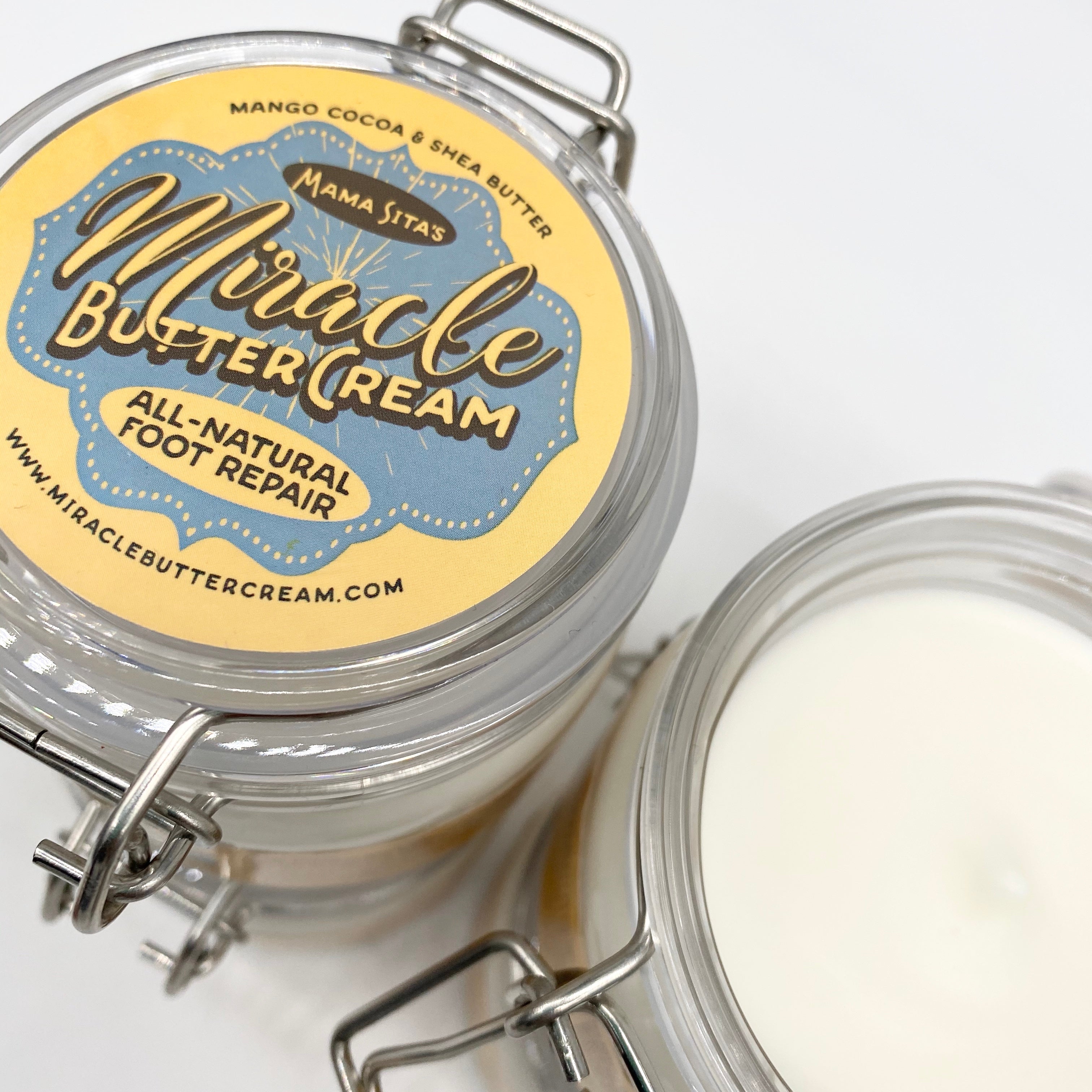 Miracle Butter Cream Peppermint Foot Moisturizer 8 oz, miraclebuttercream.com