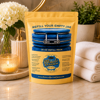 Body Butter REFILL PACKS 8oz, 16oz, &amp; 24oz