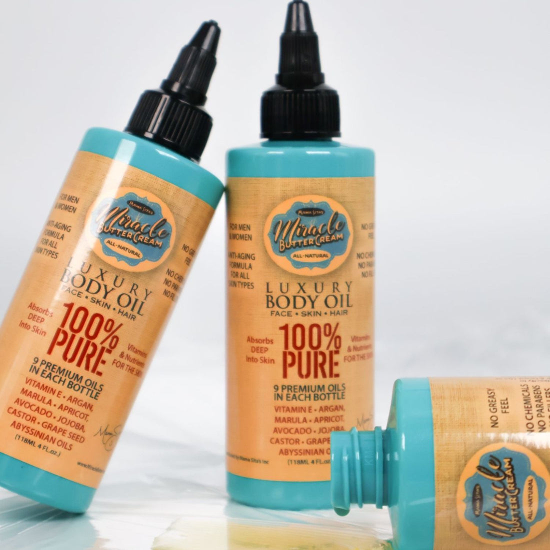 BODY OIL GIVEAWAY - SUMMER SPECIAL - 3 FREE