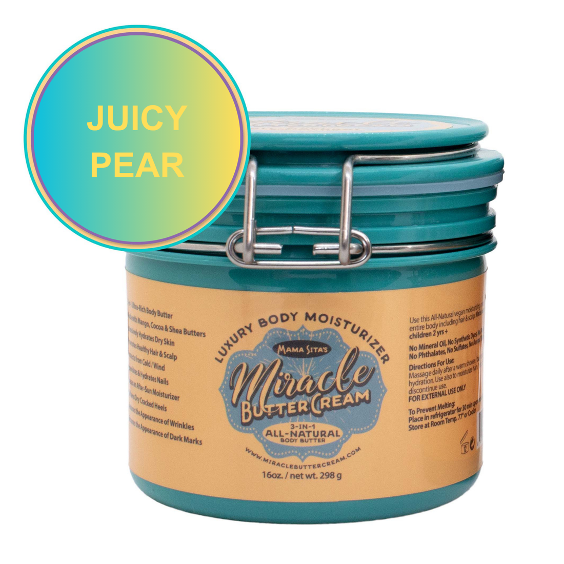 Juicy Pear, Miracle Butter Cream
