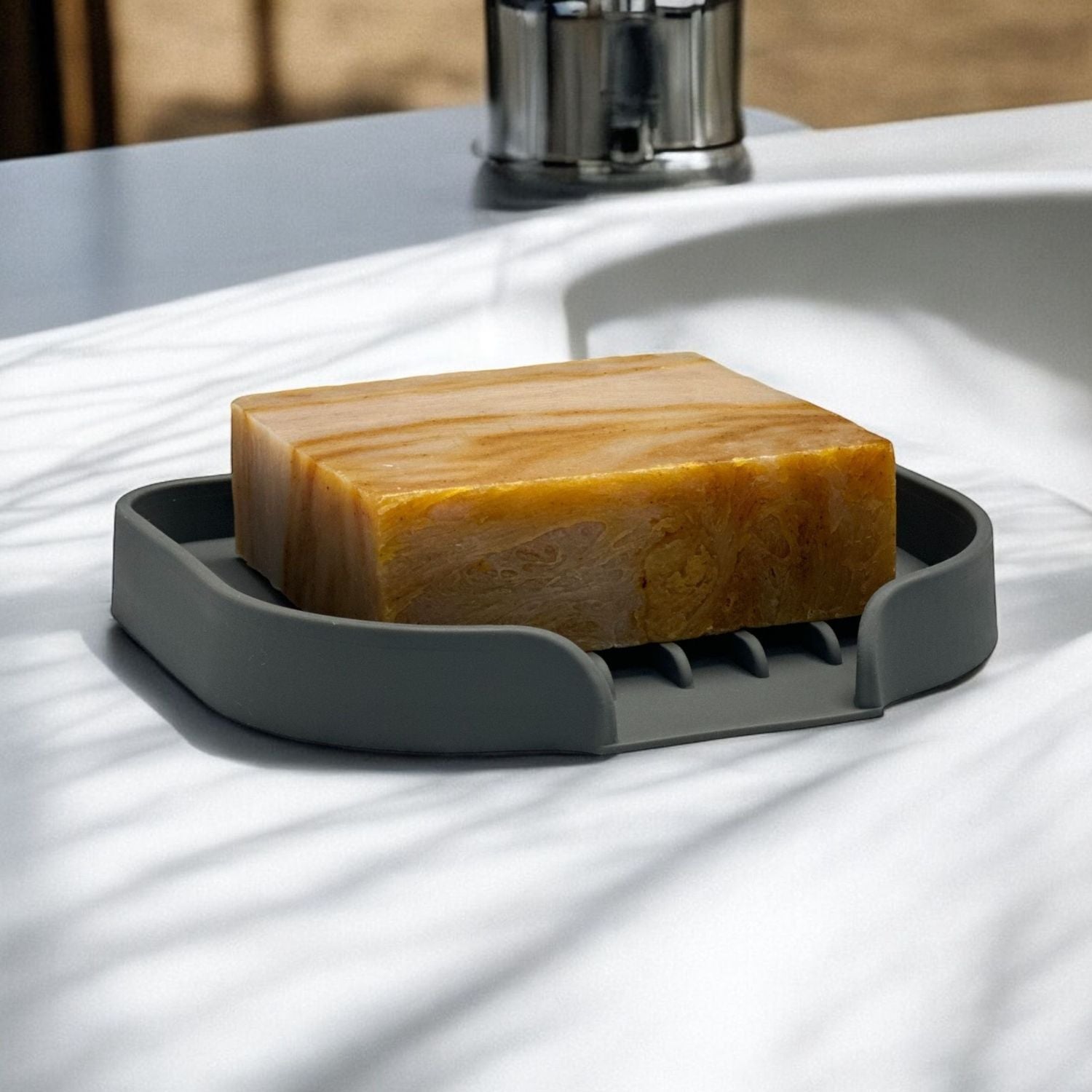 Soap Storage - Silicone Tray or Travel Box