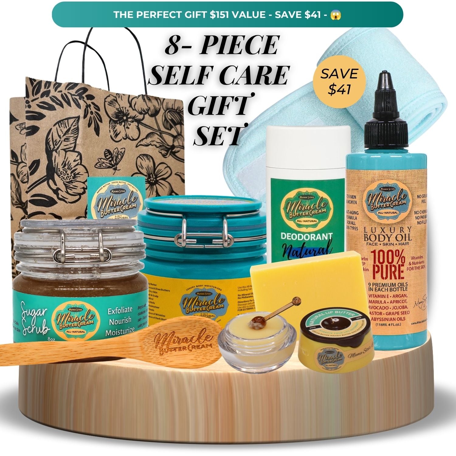 Self-Care 8 pcs Gift - Save $41-CLICK TO ADD OPTIONS