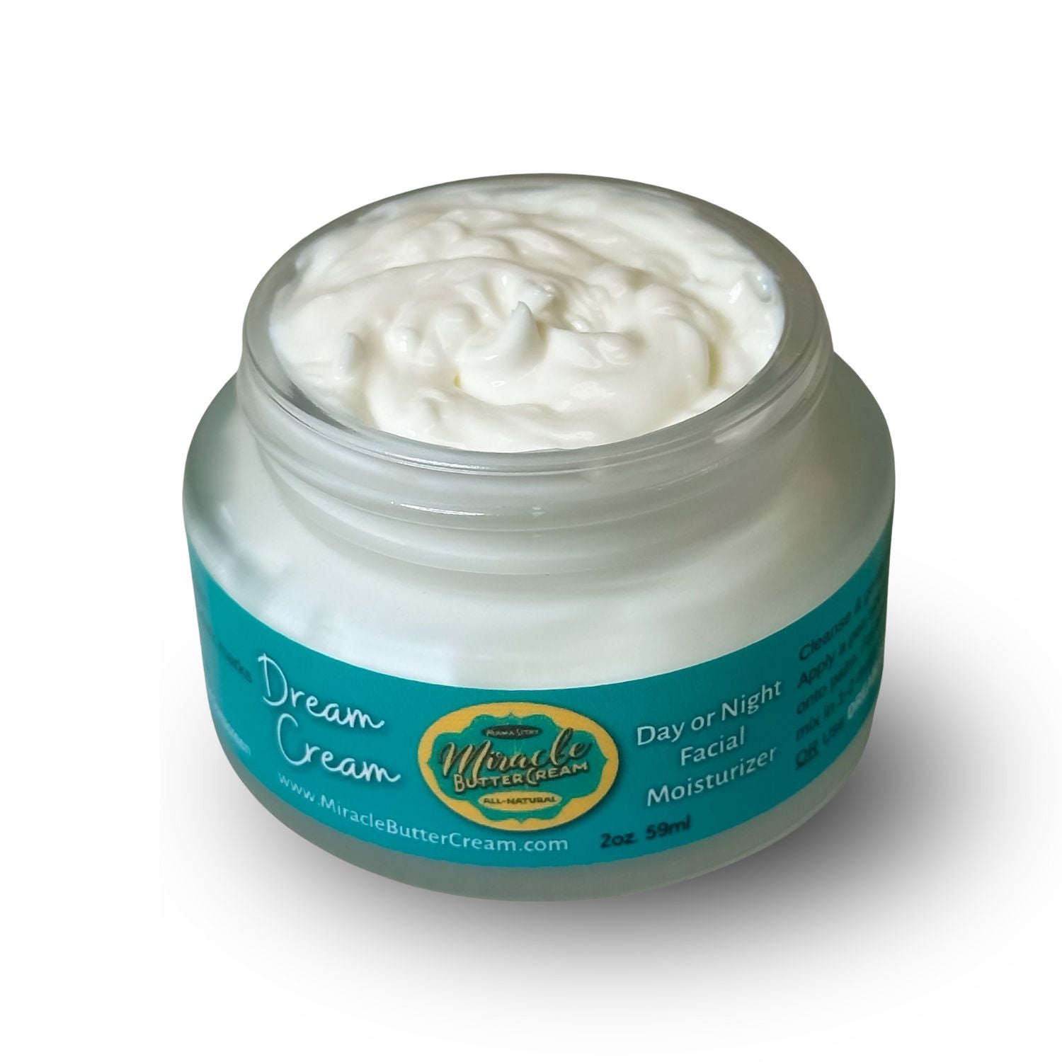 2oz. Dream Cream facial moisturizer, www.MiracleButterCream.com