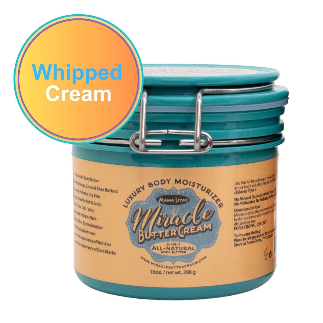 Whipped Cream, Miracle Butter Cream