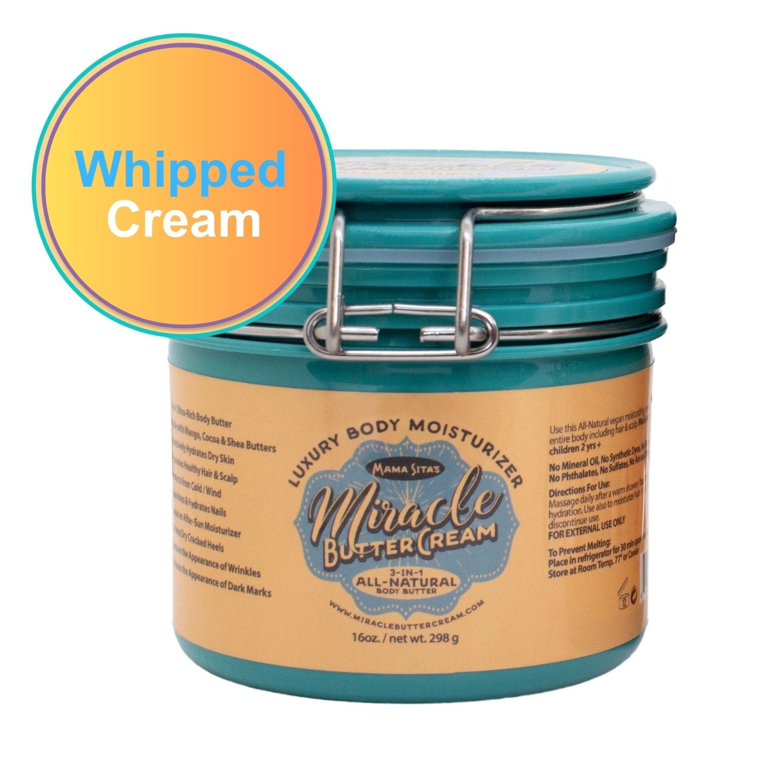 Whipped Cream, Miracle Butter Cream