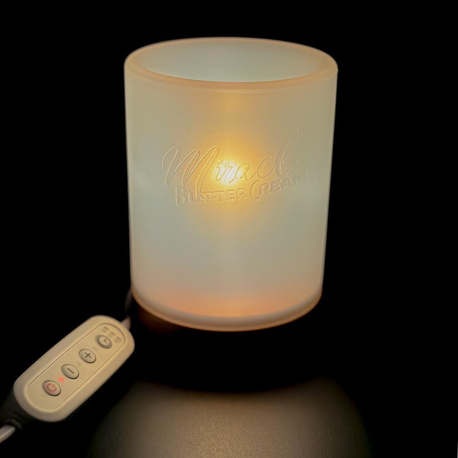 Wax Warming Candle Lamp (Electric / Flame Free), MiracleButterCream.com