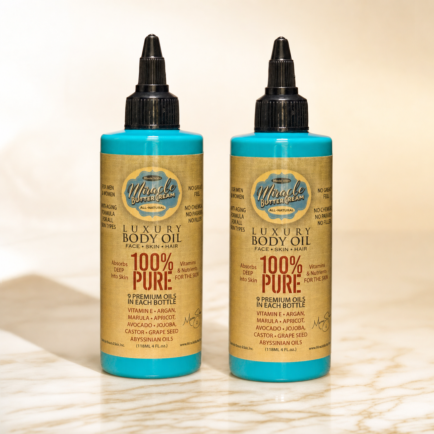 Luxury Body Oils - 2 Pack - Bundle &amp; Save $18