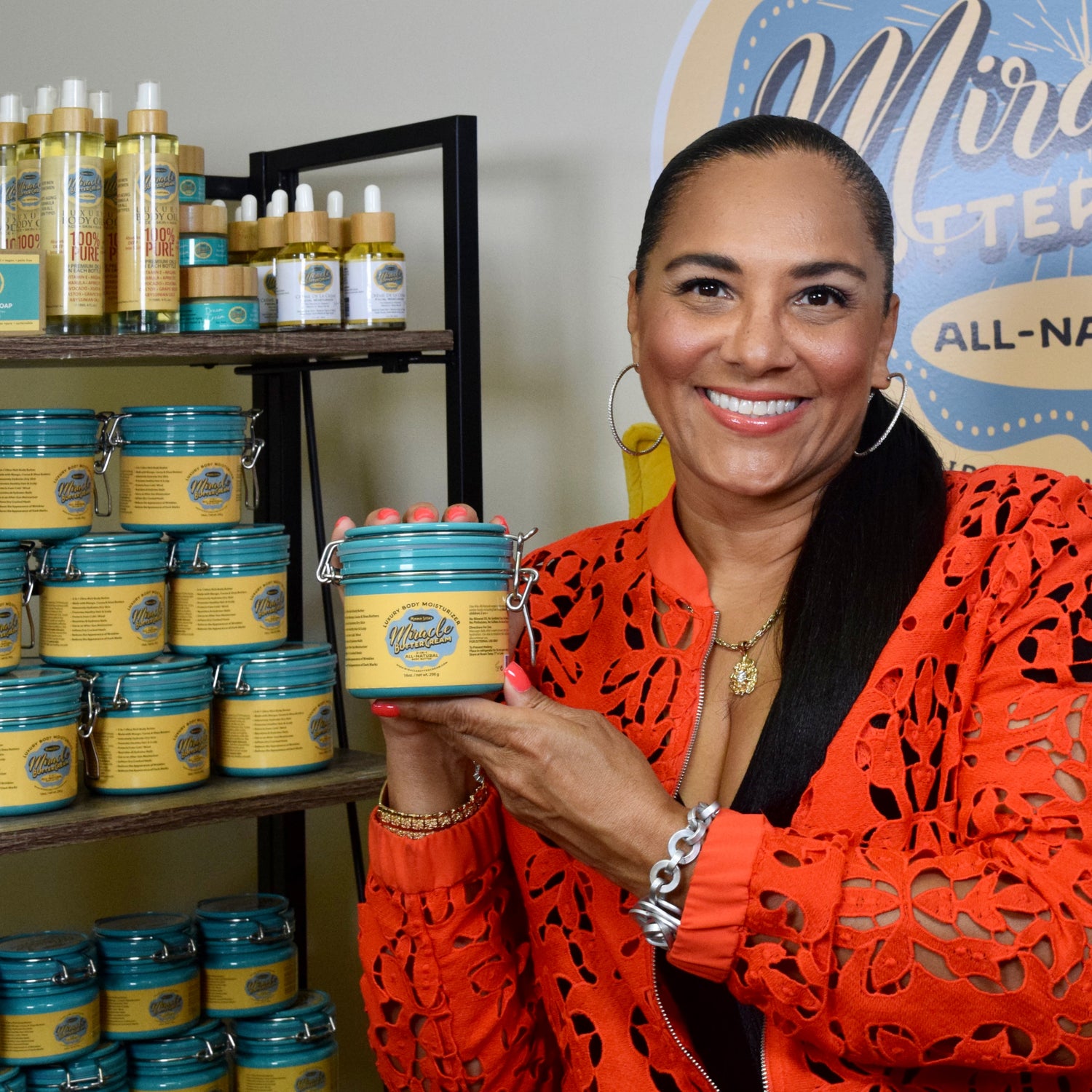 Meet Mama Sita Lewis, owner of Miracle Butter Cream, miraclebuttercream.com