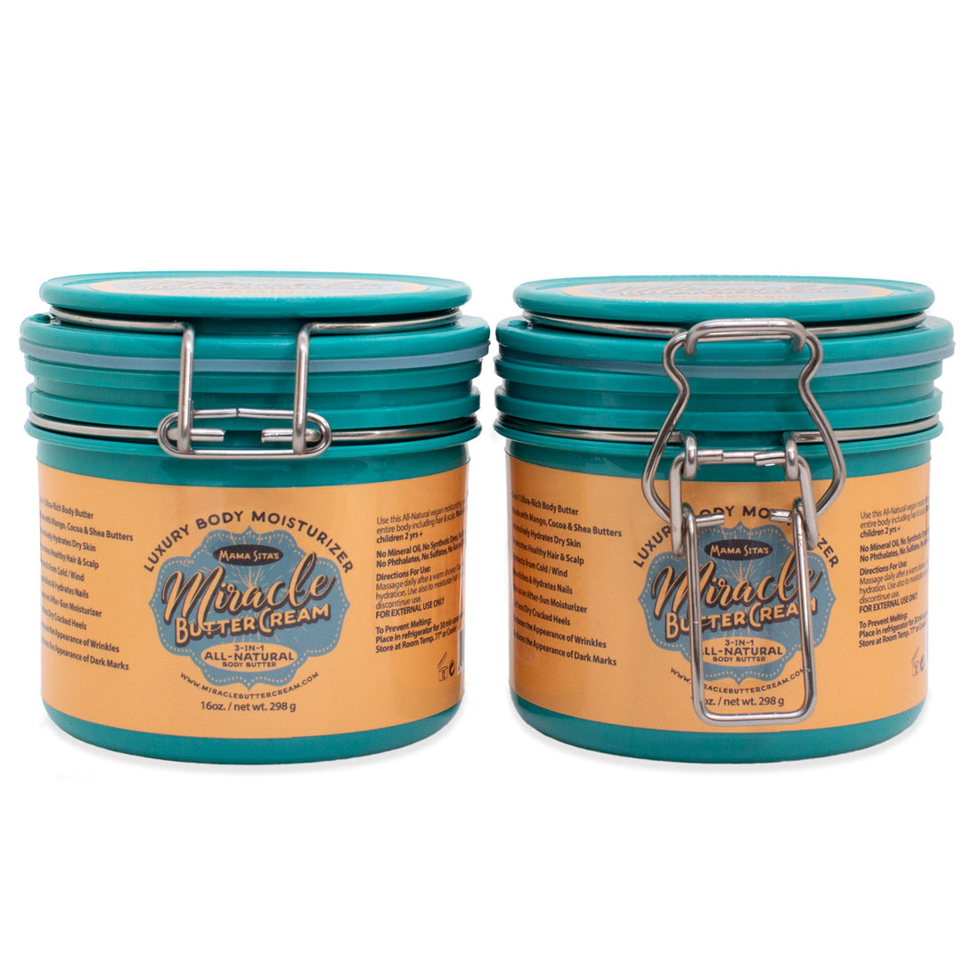 Miracle Butter Cream TWO 16oz. LG Miracle Butter Cream - BUNDLE &amp; SAVE $12, miraclebuttercream.com