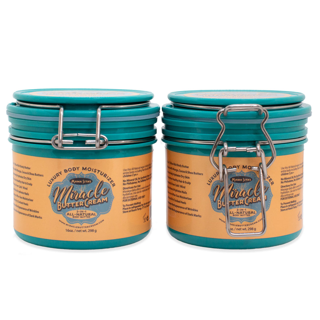 Miracle Butter Cream TWO 16oz. LG Miracle Butter Cream - BUNDLE & SAVE $12, miraclebuttercream.com