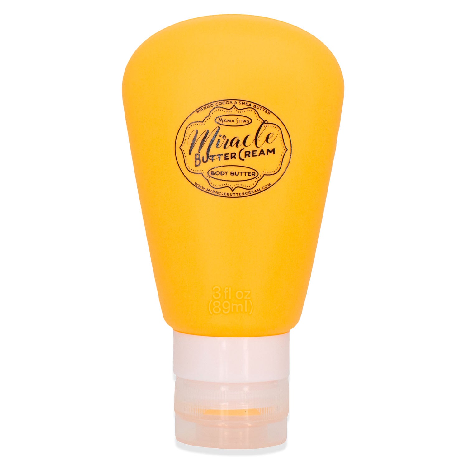 Miracle Butter Cream Squeeze Tube 3oz yellow, miraclebuttercream.com