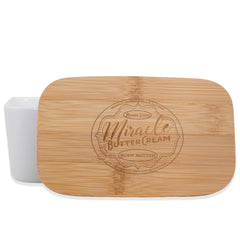 Miracle Butter Cream Ceramic Butter Keeper (Empty), miraclebuttercream.com