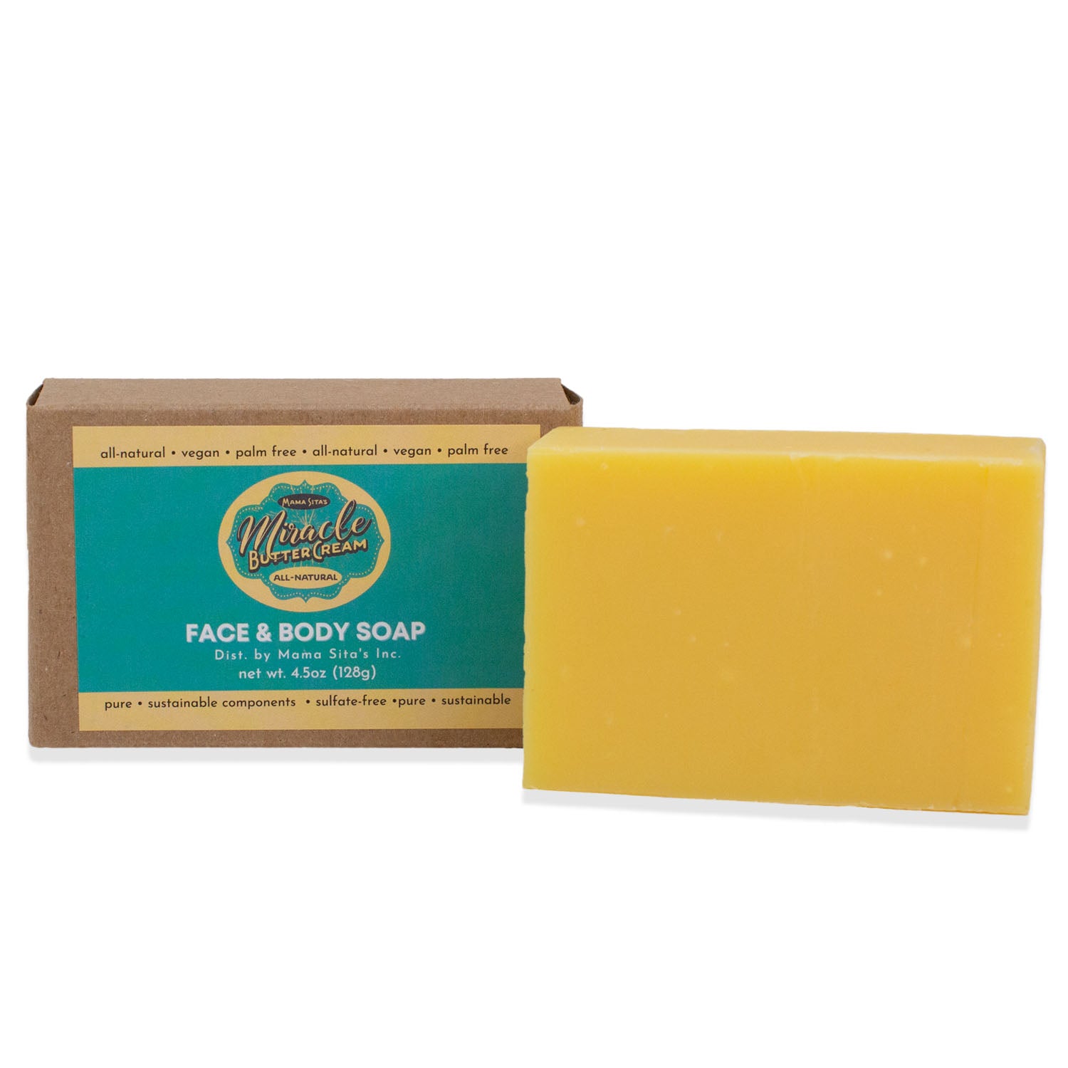 Miracle Butter Cream Facial &amp; Body Soap Mandarin Dream, miraclebuttercream.com