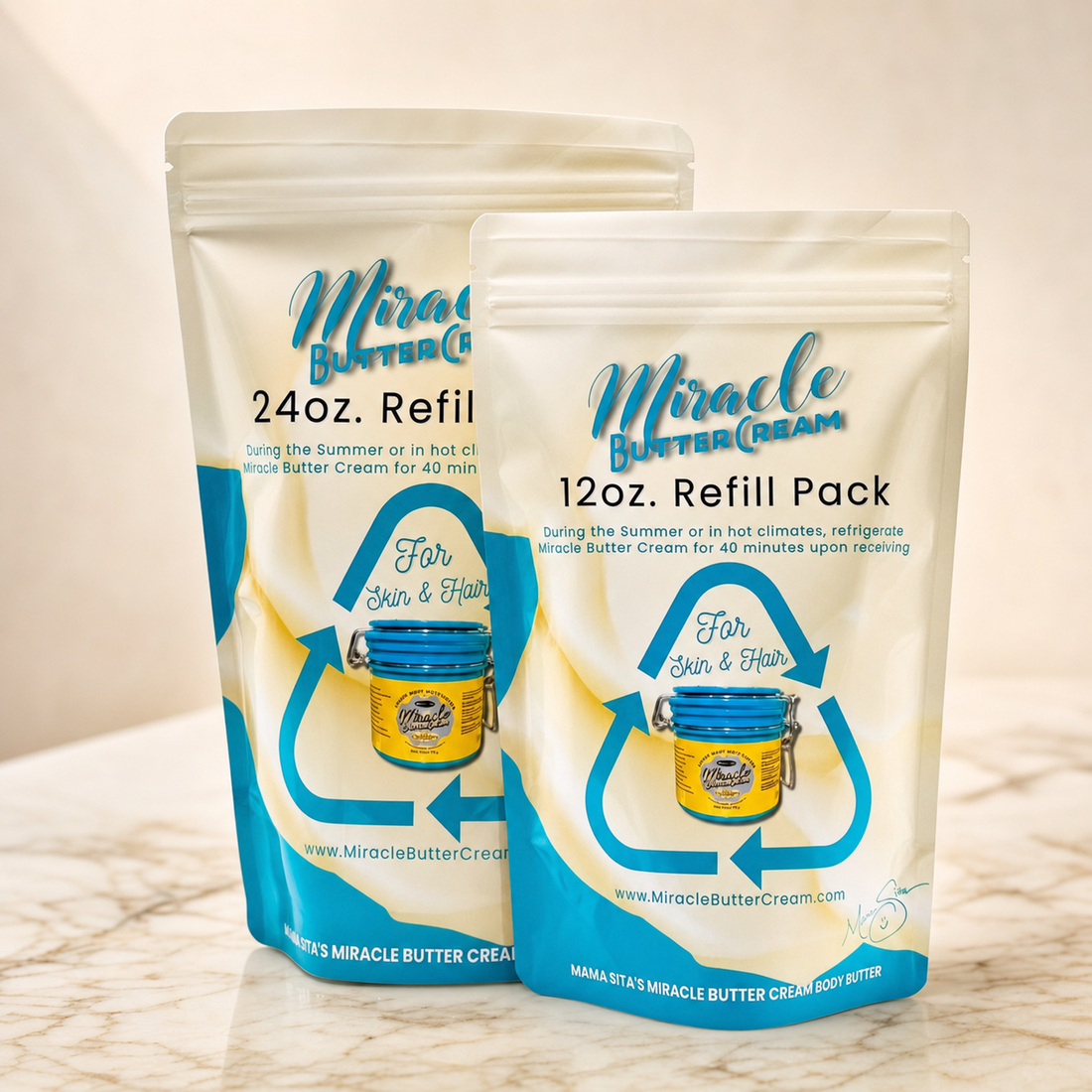 REFILL PACKS "Body Butter" (12oz. or 24oz.)