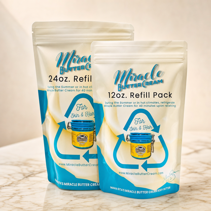 REFILL PACKS "Body Butter" (12oz. or 24oz.)