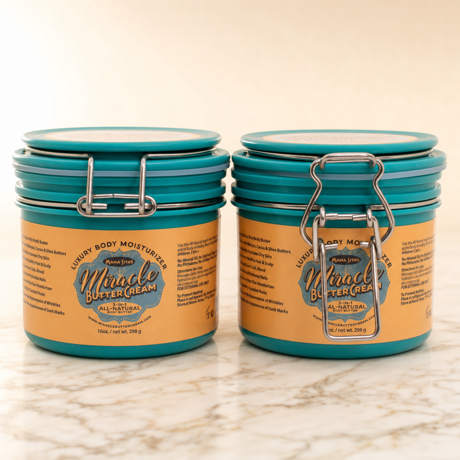 TWO 16oz. LG Miracle Butter Cream - BUNDLE &amp; SAVE $12