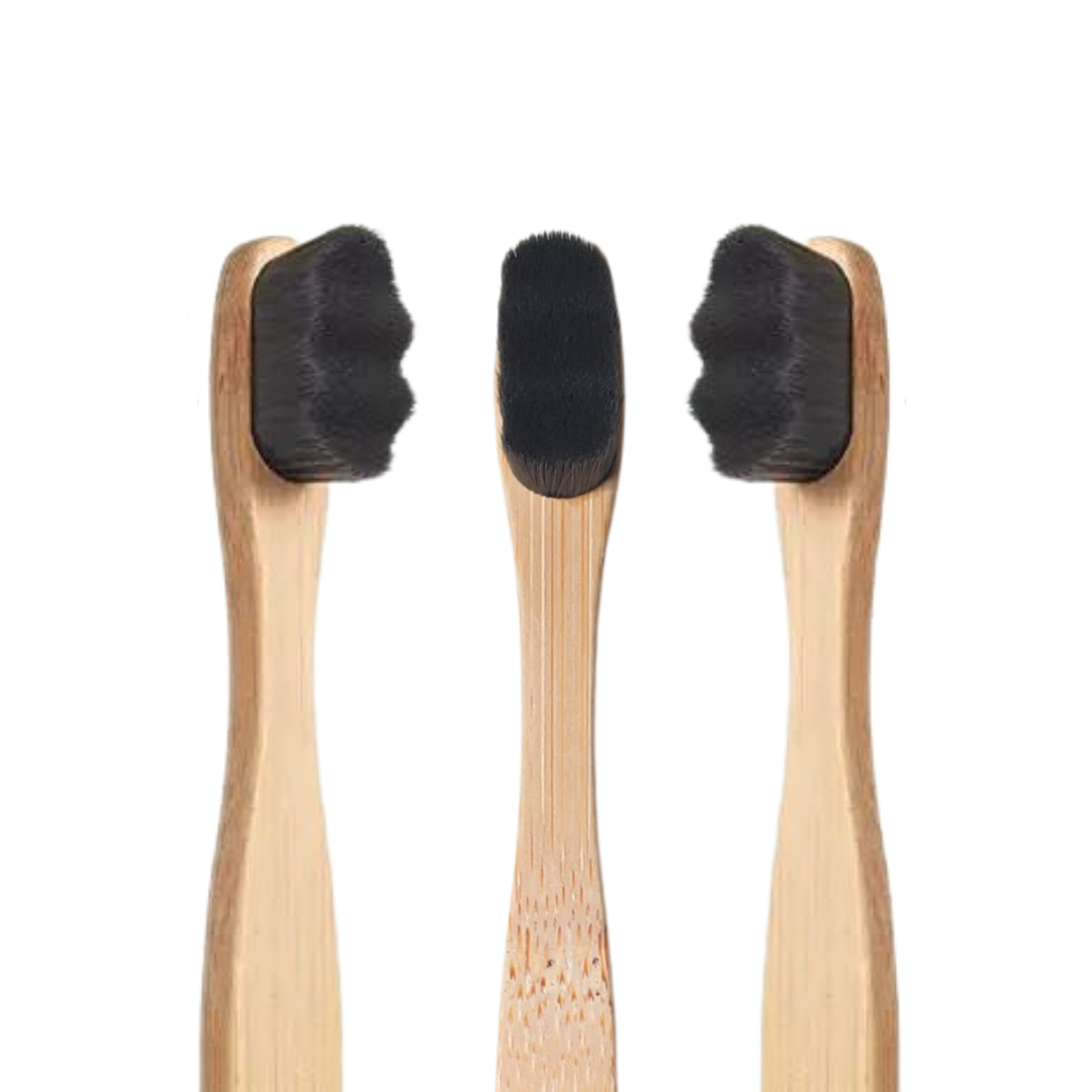 Earth Ahead - Bamboo Pot Scrubber Brush With Wide Handle